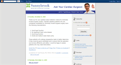 Desktop Screenshot of cardiacsurgery.sunnybrook.ca